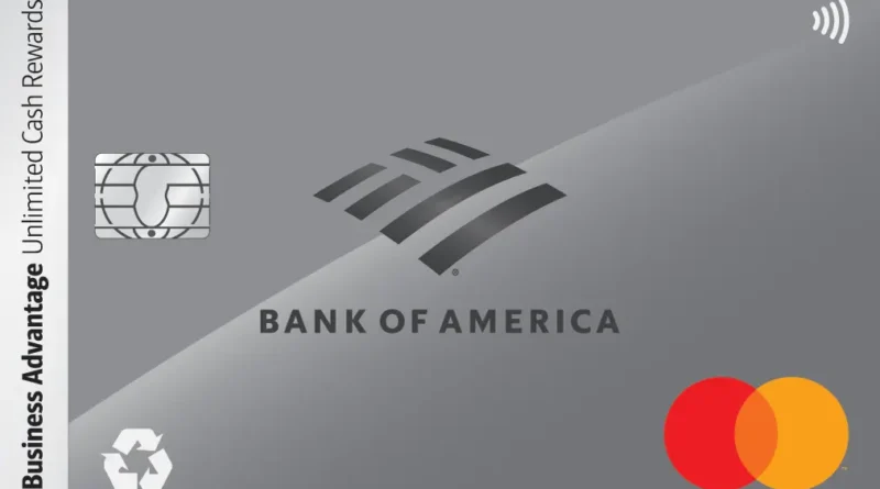 bank of america unlimited cash rewards, credit card