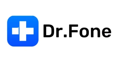 dr fone application brand logo