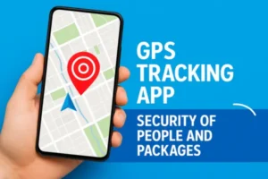 GPS tracking app - Security of people and packages