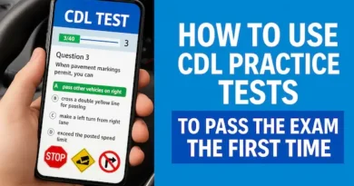 How to Use CDL Practice Tests