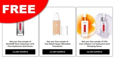 Free L’Oréal Samples