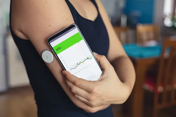 Blood sugar monitor phone