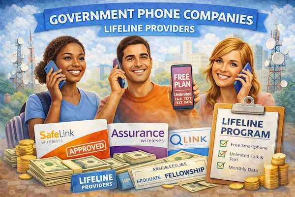 Government phone companies - Lifeline providers