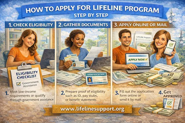 How to apply for Lifeline program - Step by Step