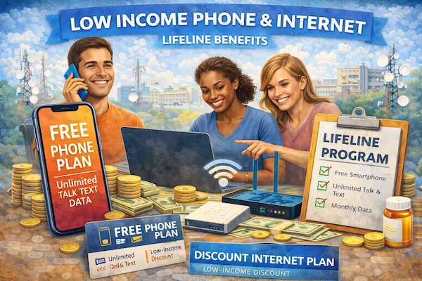 Low income phone and internet - Lifeline benefits