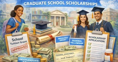 School grants and graduate school scholarships