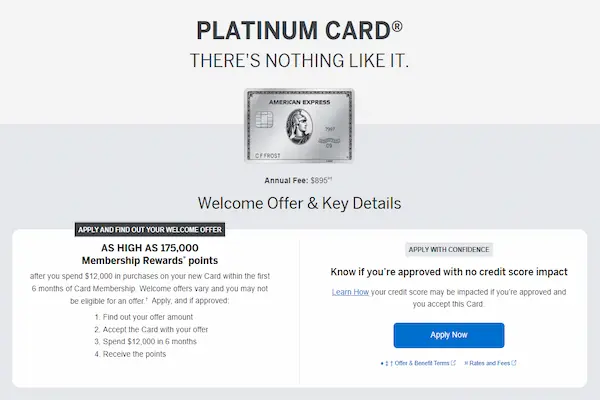 American Express Platinum